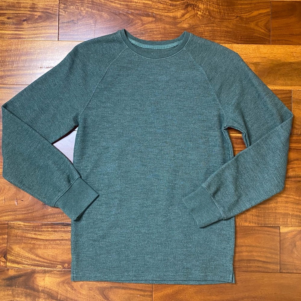 EUC Men’s Size Small, Goodfellow & Co Men's Olive Green Crewneck Sweater
